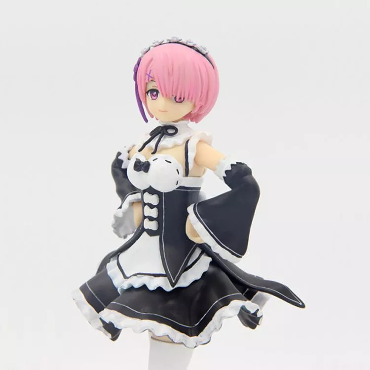 action figure anime re life in a different world from zero ram 19cm 51 Pelúcia Re Zero Life in Another World Emilia Anime 42cm