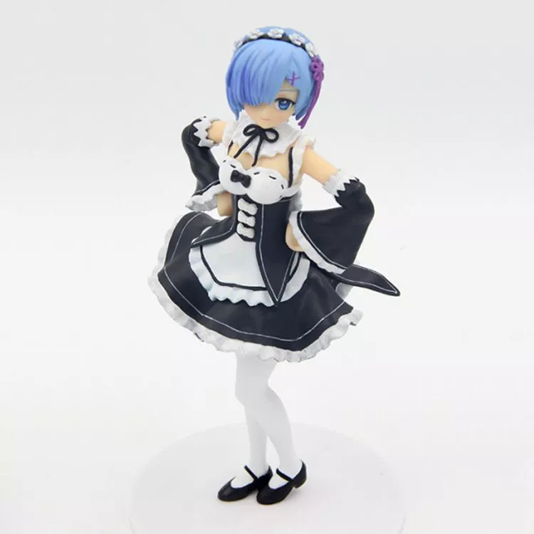 action figure anime re life in a different world from zero rem 19cm 50 Pelúcia Re Zero Life in Another World Emilia Anime 42cm