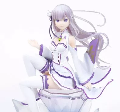 action figure anime re zerohajimeru kara isekai 17cm Pelúcia Re Zero Life in Another World Emilia Anime 42cm