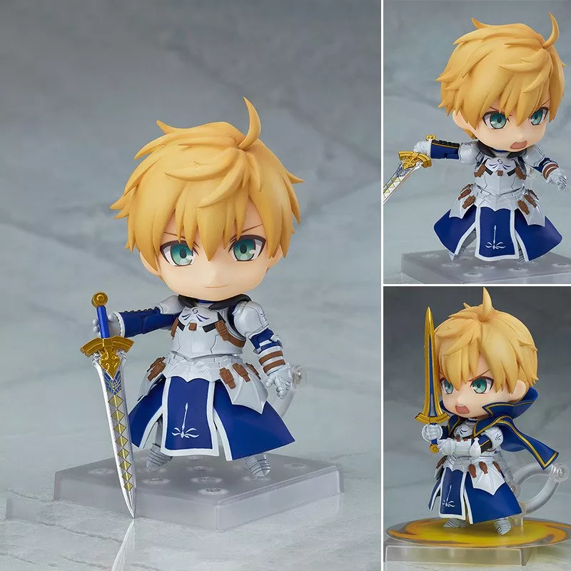 action figure anime saber fate grand order fgo arthur pendragon nendoroid 842 10cm Pelúcia Among Us Game Duplo lado flip entre nós pelúcia brinquedo de pelúcia crianças presente de natal decoração para casa kawaii animal boneca reversível entre nós brinquedo de pelúcia