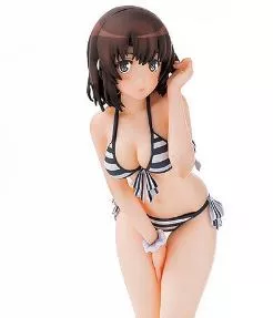 Action Figure Anime Saenai Heroine No Sodatekata Katou Megumi Swimsuit 17cm