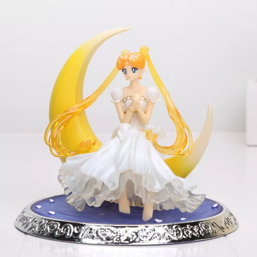 action figure anime sailor moon princess serenity 17cm 1 Pelúcia Malyshariki Smeshariki Padochka 17cm