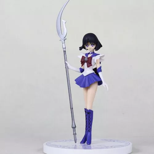 action figure anime sailor moon sailor saturno 16cm Action Figure Anime Sailor Moon Chibiusa & Helios 15cm