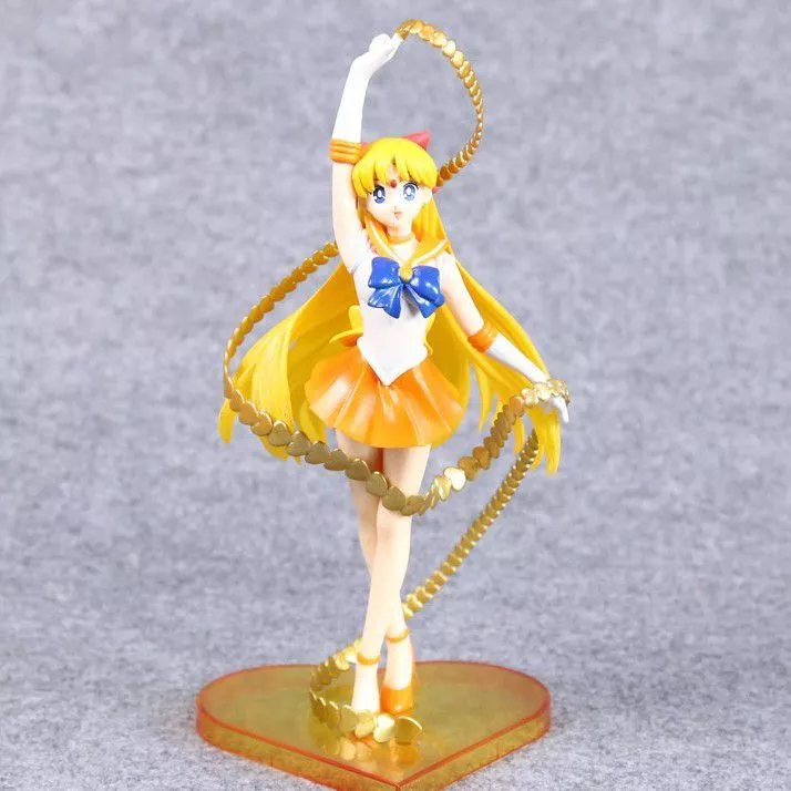 action figure anime sailor moon sailor venus 19cm Action Figure Anime Sailor Moon Super Sailor Moon 25cm