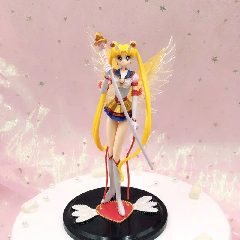 action figure anime sailor moon tsukino Prendedor cabelo Anime sailor moon cosplay acessórios tsukino usagi headdress grampos de cabelo