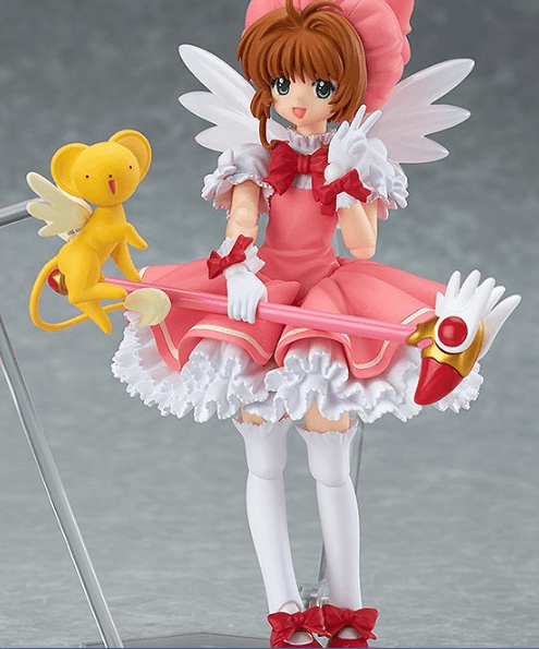 action figure anime sakura card captorkinomoto 12cm 28cm cartão captor sakura kinomoto sakura cosplay sapatos rosa bonito chinelos macios