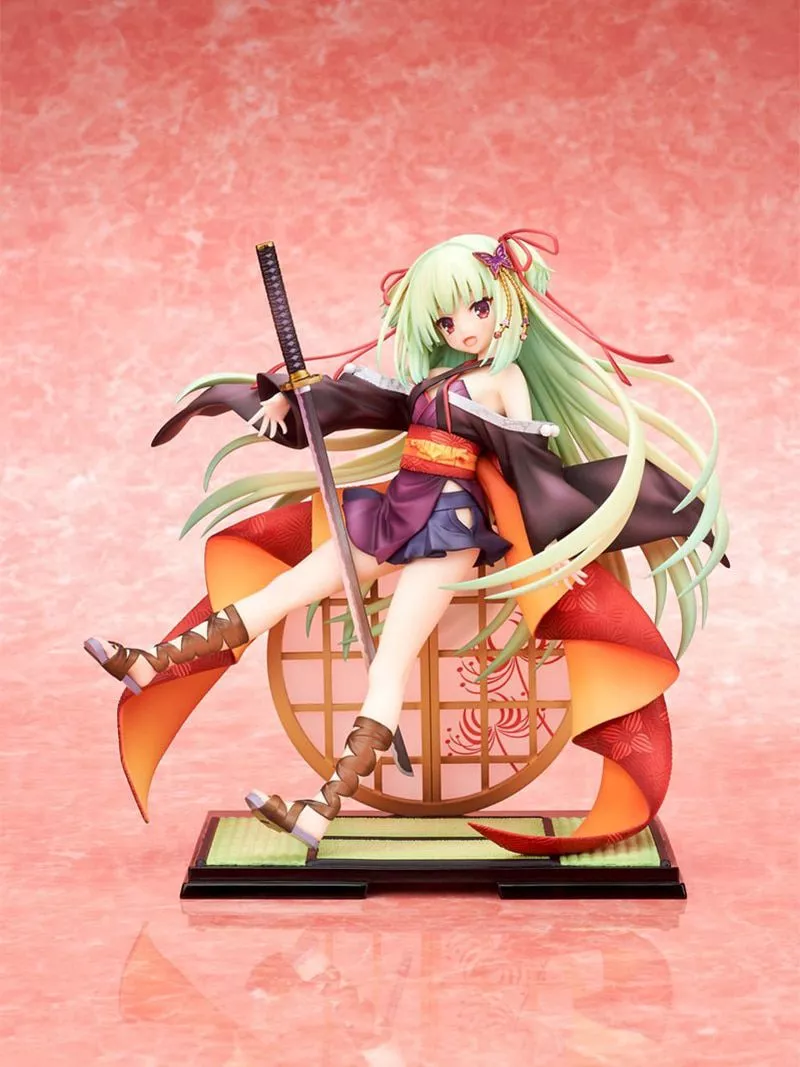 Action Figure Anime Senren Banka Murasame PVC Acton Figura Anime Figura Brinquedos Modelo Japonês Figura Colecionável da Boneca Presente