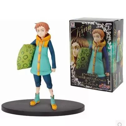 action figure anime seven deadly sins grizzlys sin of sloth harlequin king 11cm Action Figure Anime Seven Deadly Sins Grizzly's Sin of Sloth Harlequin King 11cm