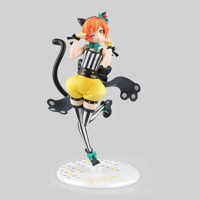 action figure anime sexy love live hoshizora rin 22cm 12 Pantufa Adulto I Love U Eu Amo Você