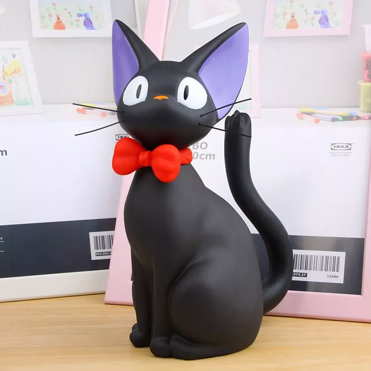 action figure anime studio ghibli miyazaki kikis delivery service cat money bank Chaveiro Kiki's Delivery Service figura chaveiro japonês dos desenhos animados chaveiro para a mulher homem chaveiro de carro jóias hayao miyazaki kiki serviço de entrega