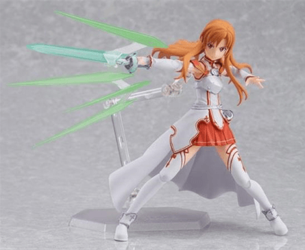 Action Figure Anime Sword Art Asuna 15cm