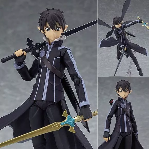 action figure anime sword art online 14cm 98 1 Luminária Anime Sword Art Online logotipo luz da noite led para o quarto criança decoração nightlight kirigaya kazuto figura lâmpada de mesa 3d sao presente