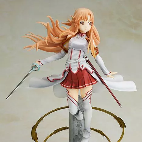 action figure anime sword art online sao asuna 01 22cm Action Figure Anime Sword Art Online SAO Asuna 15cm