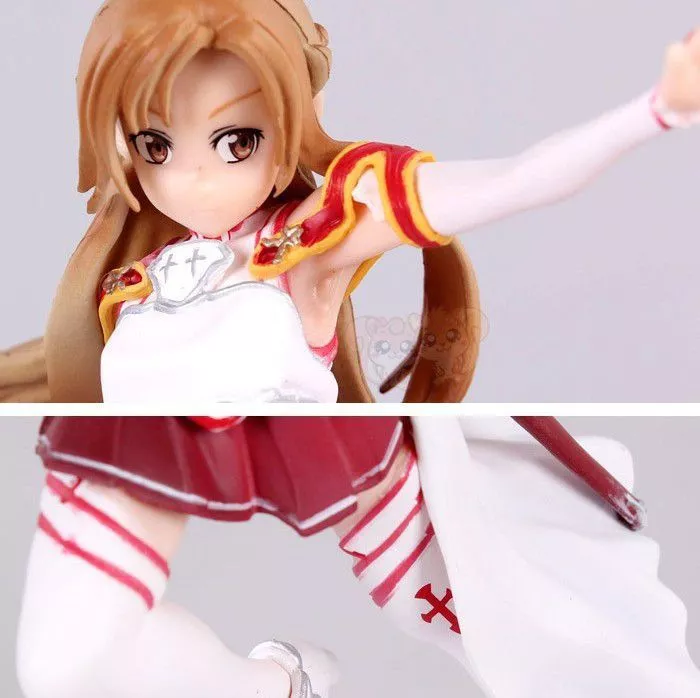 Action Figure Anime Sword Art Online SAO Asuna #02 17cm