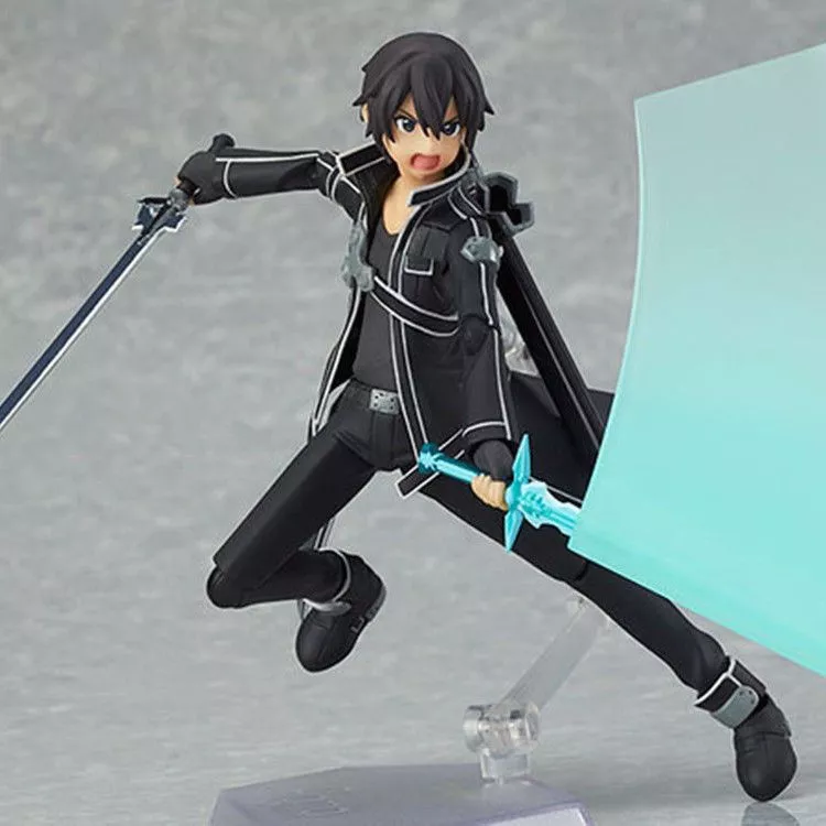 action figure anime sword art online sao kirigaya kazuto kirito 174 15cm Luminária Anime Sword Art Online logotipo luz da noite led para o quarto criança decoração nightlight kirigaya kazuto figura lâmpada de mesa 3d sao presente