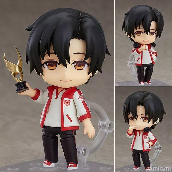 action figure anime the kings avatar ye xiu bonito 10cm figura de acao Caixa de Lápis gato Bonito Plush Pen Bag Bolsa de Maquiagem Cosméticos Saco de artigos de Papelaria Criança Presente Pacote de Armazenamento Bolsa De Maquiagem Caso Organizador # R5