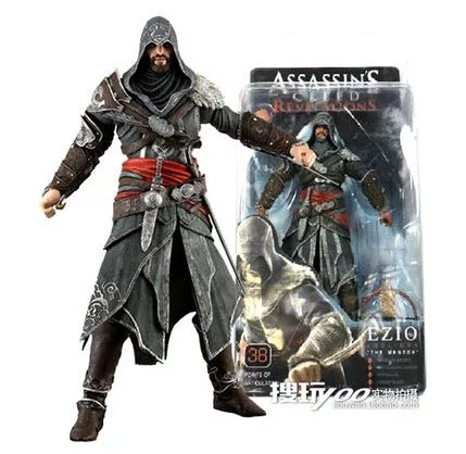 action figure assassins creed 3 irmandade brotherhood terceira geracao ezio 20cm Action Figure 1 Peça FUNKO POP Disney Pixar Toy Story Buzz Lightyear 02 Bobble Head Q Edition 10cm