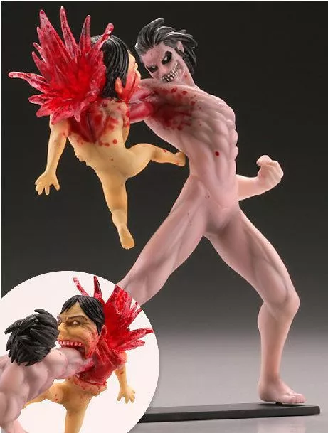Action Figure Attack on Titan Shingeki No Kyoujin 10cm #4554