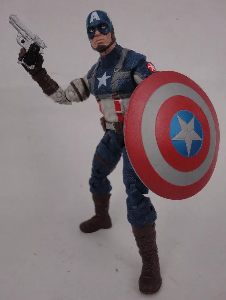 action figure avengers vingadores capitao america 20cm Boné Marvel Vingadores Avengers Capitão América