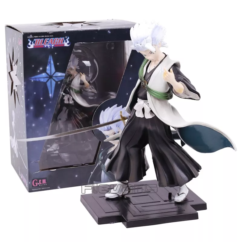 action figure bleach hitsugaya toushirou pvc figura collectible modelo brinquedo 18cm Pintados à mão Bule Pingente Cadeia Longa Esmalte Colar Gargantilha de Moda Jóias Acessórios Bijuteria Bijoux Femme Presentes Para Mulheres