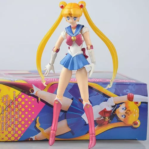 action figure boneca anime sailor moon bunny s.h. figuarts action figure tamashi Pelúcia Anime Pokemon Virizion 14cm