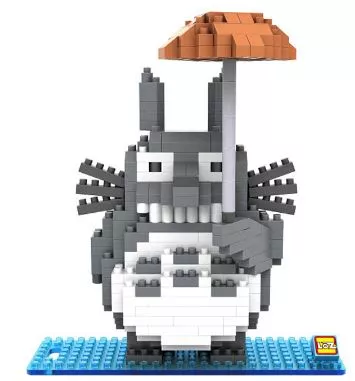 action figure building blocks anime meu vizinho totoro 12cm Action Figure Building Blocks Anime Meu Vizinho Totoro 12cm