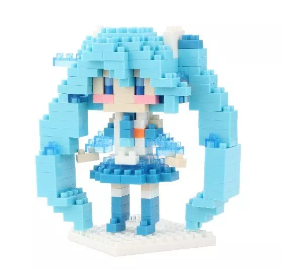 action figure building blocks anime vocaloid hatsune miku 002 10cm Action Figure Nendoroid Hatsune Miku Sakura #500 10cm