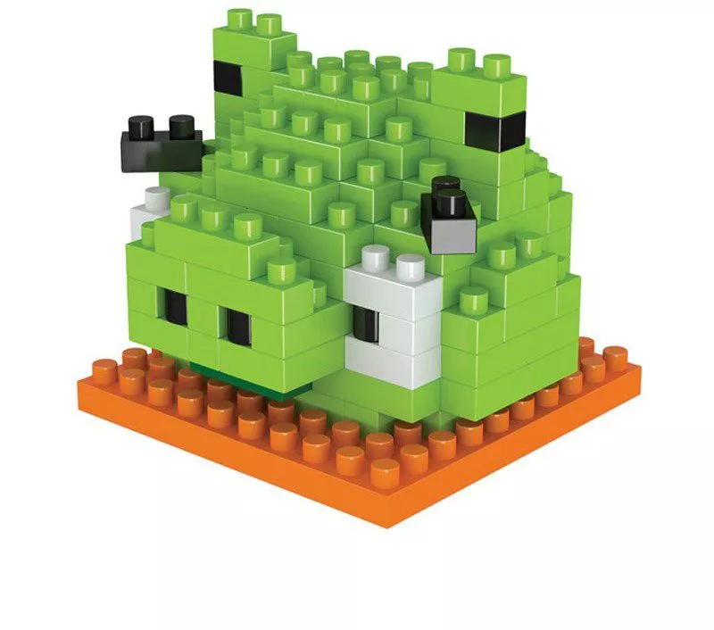 Action Figure Building Blocks Jogo Angry Birds Pig 110 peças