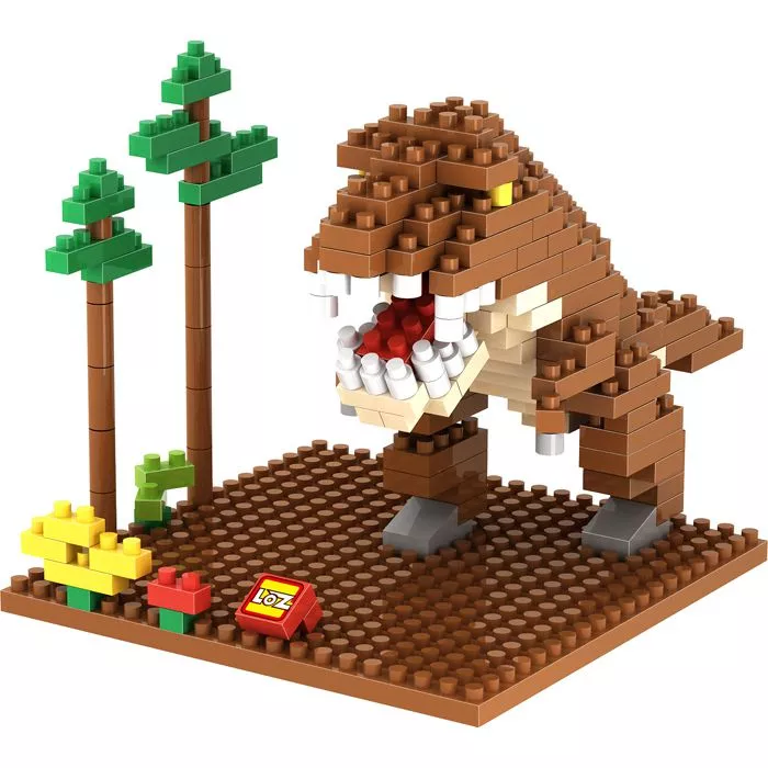 action figure building blocks jurassic park tiranossauro 8cm Anunciado desenvolvimento de novo filme da franquia Jurassic World.