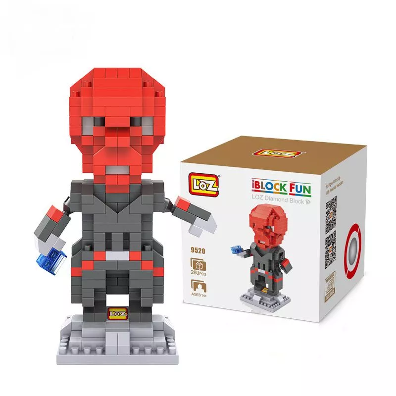 action figure building blocks marvel red skull 10cm Action Figure League Of Legends LOL Graves Chibi 14cm