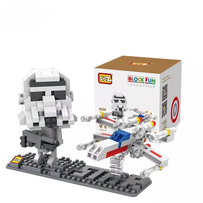 action figure building blocks star wars stormtrooper 8cm Action Figure Building Blocks Os Simpsons Bart 200 peças