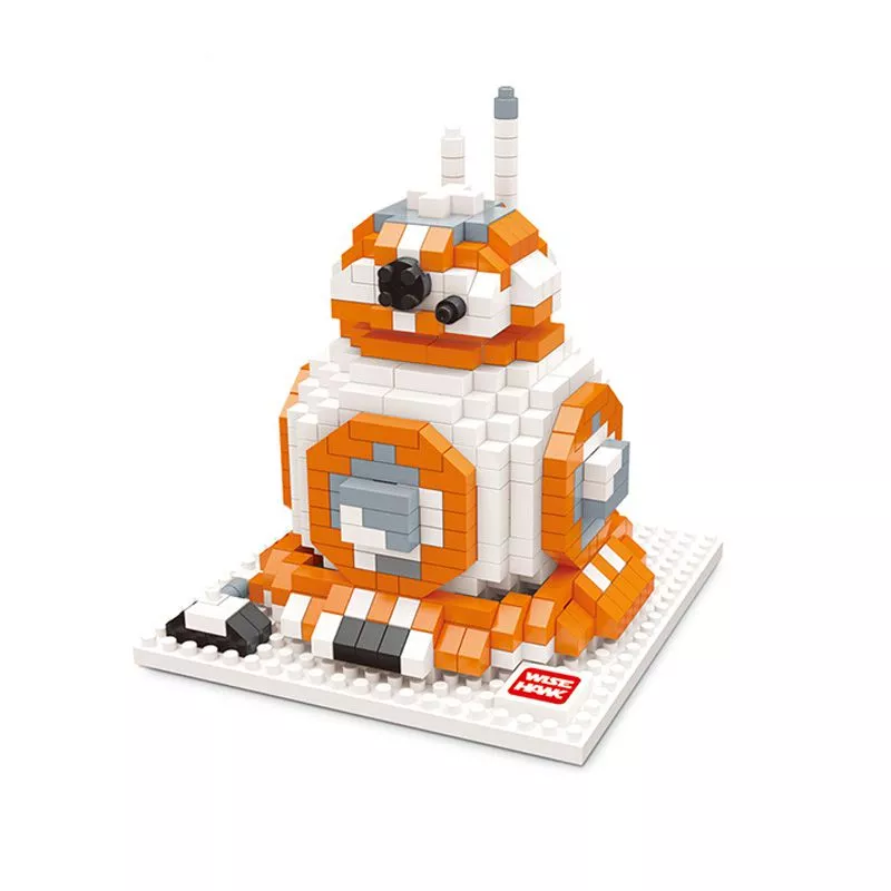 action figure building blocks star wars the force awakens bb 8 8cm Cz zircon chave lock gota brincos para as mulheres rosa ouro prata cor balançar brinco feminino festa de casamento moda jóias presente 2020