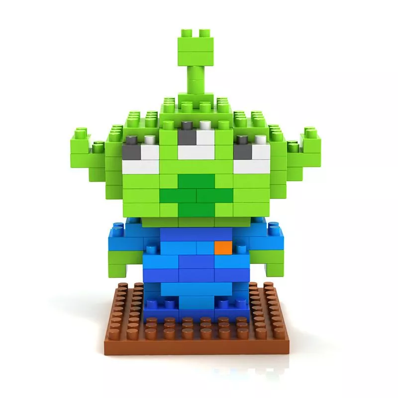 Action Figure Building Blocks Toy Story Alien 8cm
