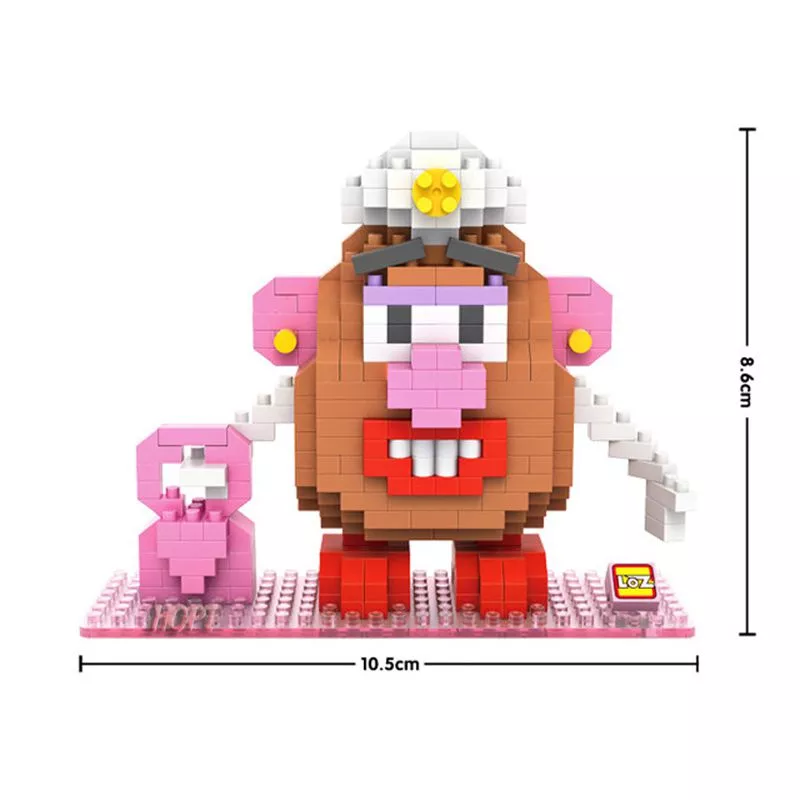 Action Figure Building Blocks Toy Story Ms Potato Head 8cm
