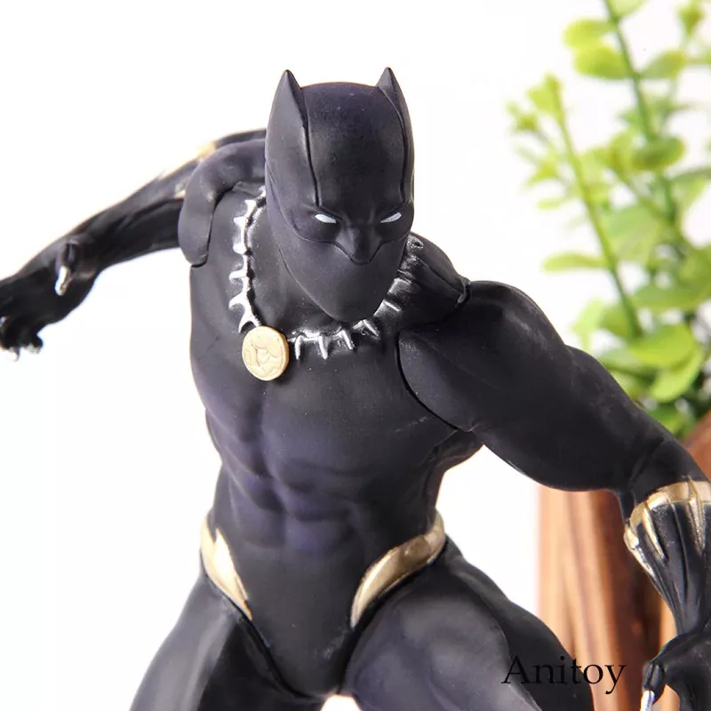 action figure capitao america a guerra civil pantera negra 15cm Brinco Marvel Capitão América