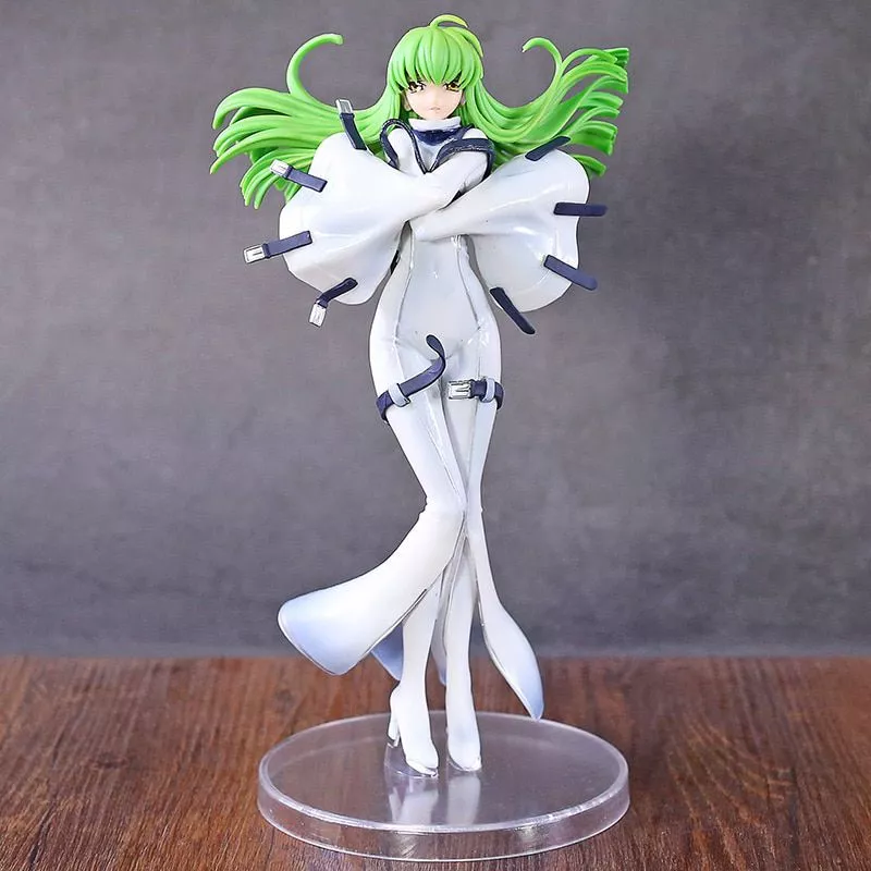 action figure code geass lelouch of the rebellion c.c. white tight clothing ver. pvc Action Figure Pokemon gardevoir moonblast ver. Pvc figura collectible modelo brinquedo