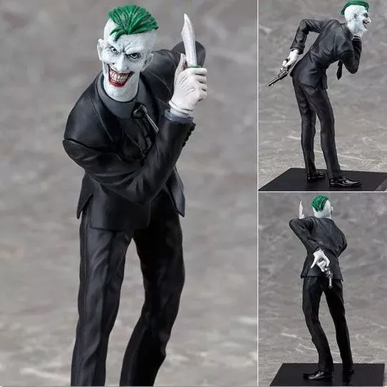 action figure coringa joker 18cm 31 Carteira Super Heróis HQ Joker