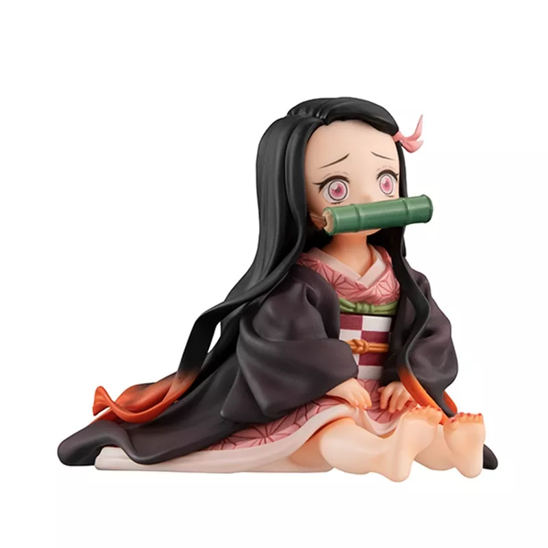 action figure demon slayer kimetsu no yaiba nezuko figura modelo de Chape One PIece Anime sakazuki cosplay chapéu justiça demonstração marinha protetor solar algodão lona boné de beisebol crianças adulto rua viajar chapéus bonés