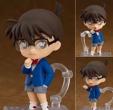 action figure detective conan nendoroid 803 anime edogawa 10cm 3d caçoa o pente, pentes de cabelo antiestáticos da massagem do cabelo acessórios de cabelo plástico emaranhado sereia alice cabelo pente princesa para meninas