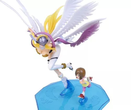 action figure digimon yagami hikari angewomon 20cm Action Figure Anime Digimon Adventure Yagami Hikari Nyaromon 10cm