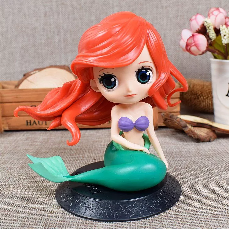 action figure disney q posket a pequena sereia ariel 13cm Carteira Pixar Pizza Planet Logo carteira jovens estudantes personalidade breve parágrafo moda bolsa DFT-1317