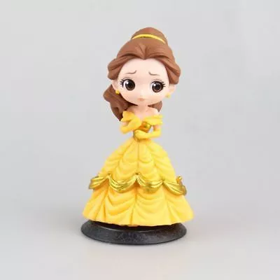 action figure disney q posket beauty bela 16cm Action Figure 5-10cm Bela e a Fera PVC Figures Toys Girls Beauty Collective Model Toys Christmas Birthday Gift