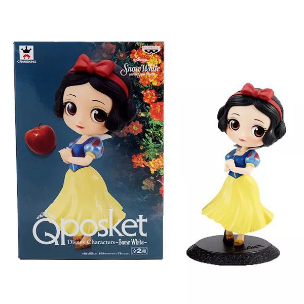 action figure disney q posket snow white branca de neve 16cm Disney adia remake de Branca de Neve para 2025.