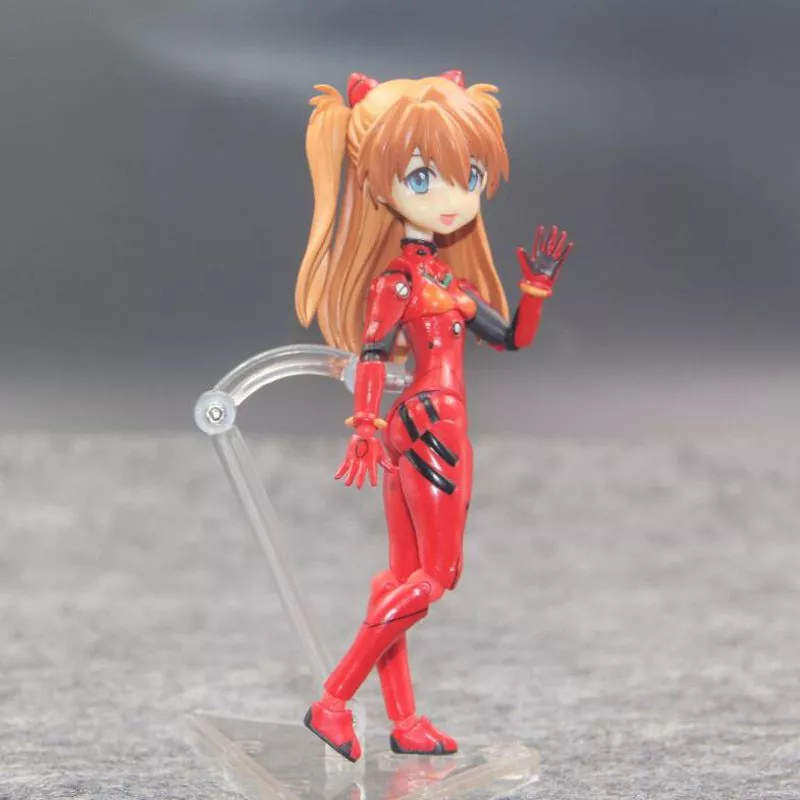 action figure eva neon genesis evangelion asuka langley anime articulado 14cm Action Figure Evangelion Asuka 1/8 figura modelo de resina gk