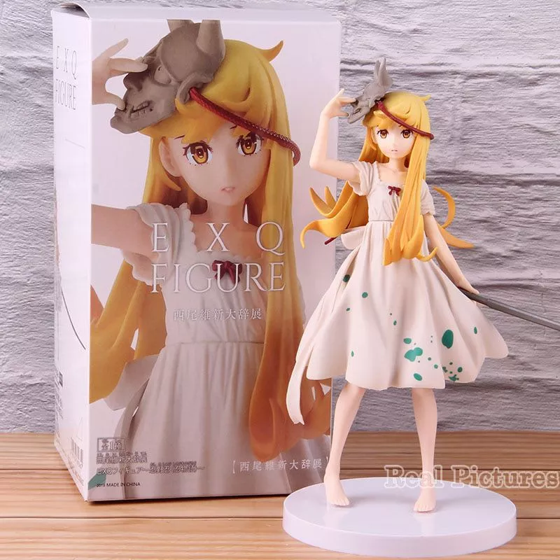 Action Figure EXQ Monogatari Oshino Shinobu Bakemonogatari Shinobu Figure PVC Collectible Model Toy
