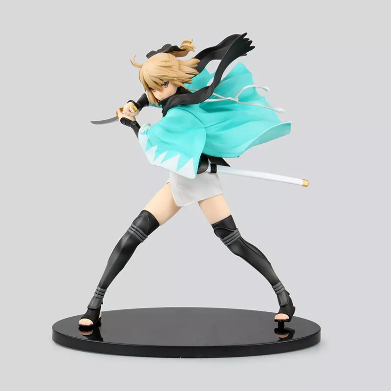 action figure fate stay night koha ace sakura saber okita souji anime 21cm Action Figure 20cm anime Fate Stay Night Extra vermelho sabre nero claudius césar augustus germânico anime figuras de ação pvc brinquedos