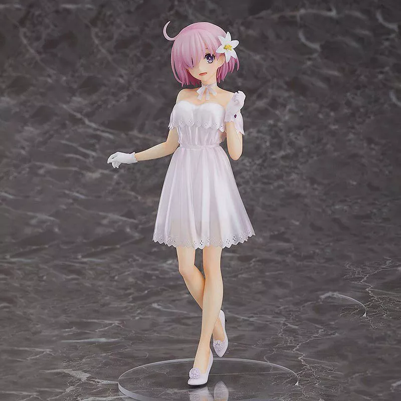 action figure fate stay shieldermash kyrielight espirito heroico vestido formal ver. Action Figure 18cm anime fate/grand order katsushika hokusai macarrão rolha figura de ação pvc collectible modelo brinquedos boneca