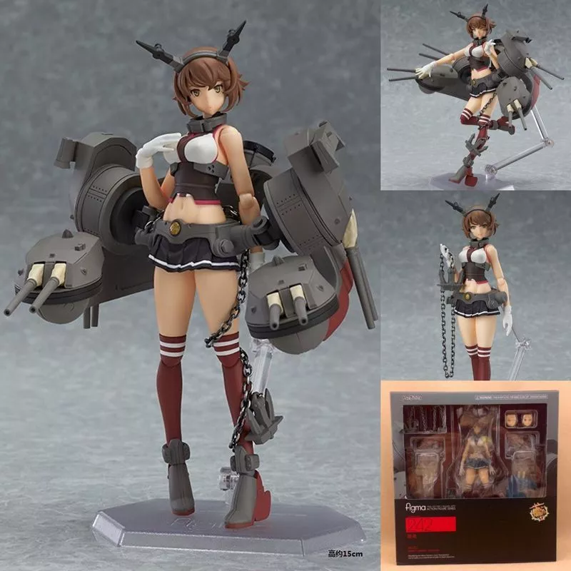 Action Figure Figma Anime Kantai Collection Mutsu 14cm