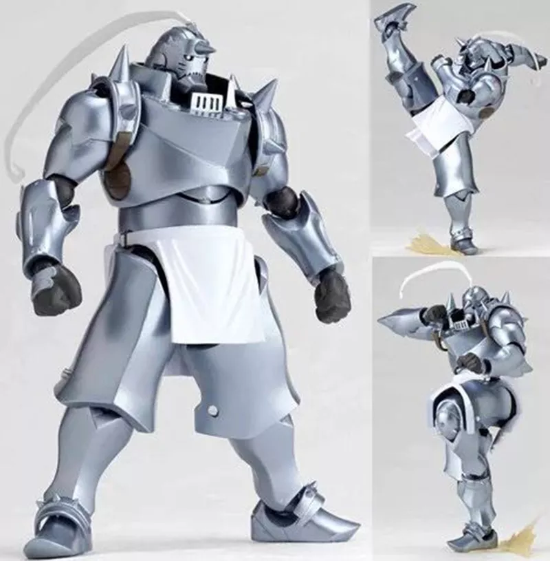 action figure fullmetal alchemist 16cm revoltech yamaguchi no. 116 no. 117 alphonse Action Figure fullmetal alchemist edward elric alphonse elric 796 q 10 cm modelo figuras de ação pvc rinquedo