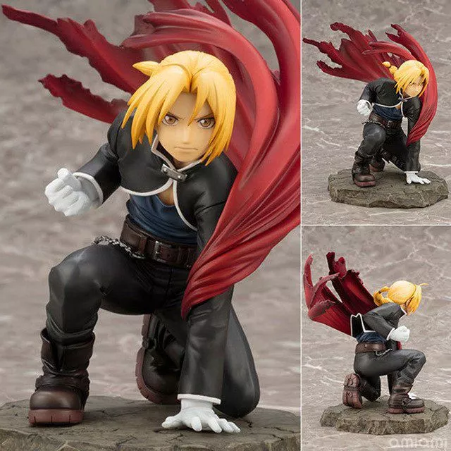 action figure fullmetal alchemist fma edward elric 22cm Action Figure fullmetal alchemist edward elric alphonse elric 796 q 10 cm modelo figuras de ação pvc rinquedo